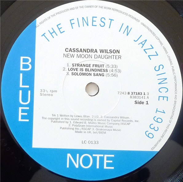 Cassandra Wilson - New Moon Daughter (2xVinyl, LP, Album) Near Mint (NM or M-) / Near Mint (NM or M-)