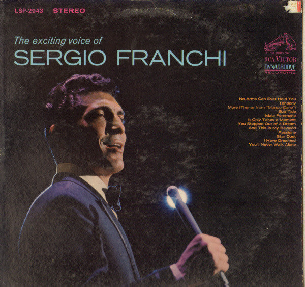 Sergio Franchi - The Exciting Voice Of Sergio Franchi (Vinyl, LP, Album, Stereo) Good Plus (G+) / Good Plus (G+)