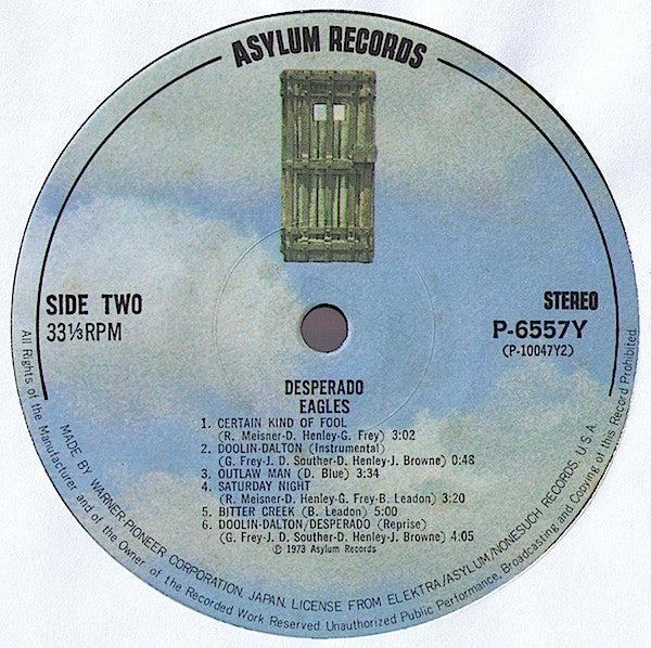 Eagles - Desperado (Vinyl, LP, Album, Reissue)