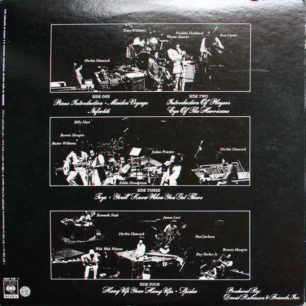 Herbie Hancock - VSOP (2xVinyl, LP, Album) Very Good Plus (VG+) / Very Good Plus (VG+)