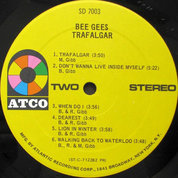 Bee Gees - Trafalgar (Vinyl, LP, Album) Good Plus (G+) / Good Plus (G+)