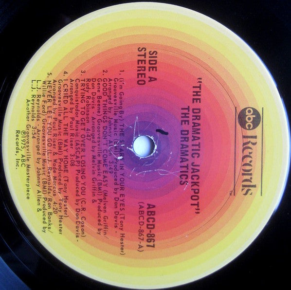 Ron Banks - The Dramatic Jackpot (Vinyl, LP, Album, Stereo) Good Plus (G+) / Very Good (VG)