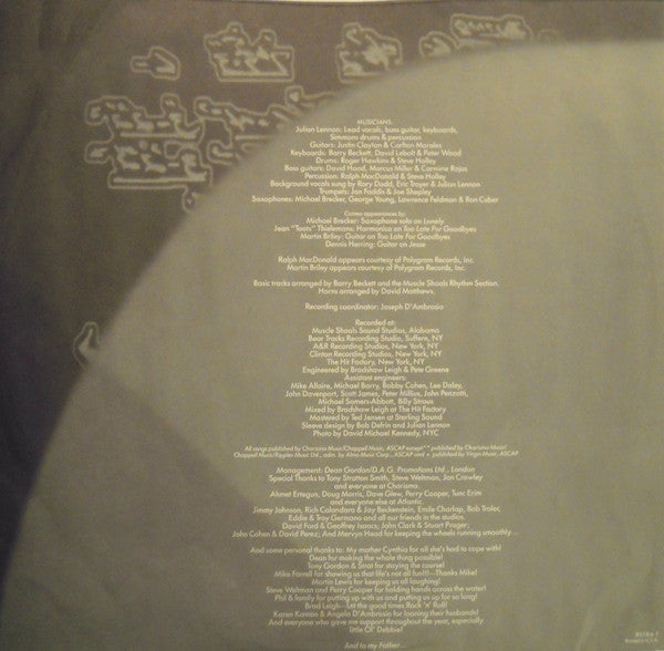 Julian Lennon - Valotte (Vinyl, LP, Album) Near Mint (NM or M-) / Near Mint (NM or M-)