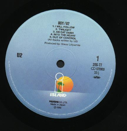 U2 - Boy (Vinyl, LP, Album, Reissue) Very Good Plus (VG+) / Very Good (VG)