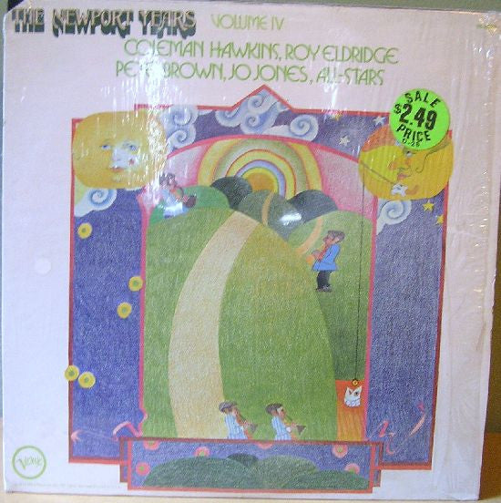 Coleman Hawkins All Star Band - The Newport Years Volume IV (LP, Album, Reissue, Stereo) - Good Plus (G+) / Good Plus (G+)