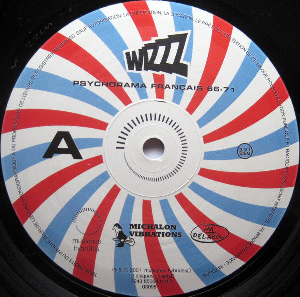 Various - Wizzz! (Psychorama Français 66-71) (LP, Compilation) - Very Good (VG) / Very Good (VG)