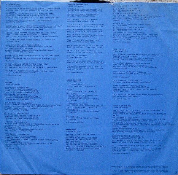 The Beatles - 1967-1970 (Vinyl, LP, Compilation)