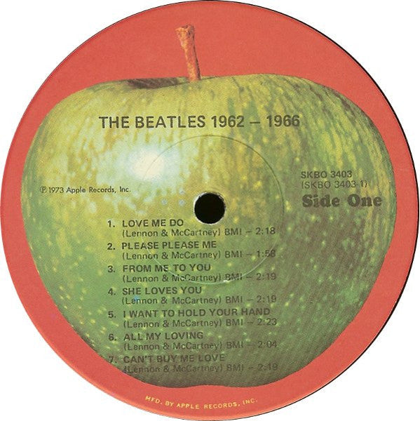 The Beatles - 1962-1966 (Vinyl, LP, Album, Compilation)