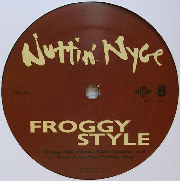 Nuttin' Nyce - Froggy Style (Vinyl, 12") Very Good (VG) / Very Good Plus (VG+)