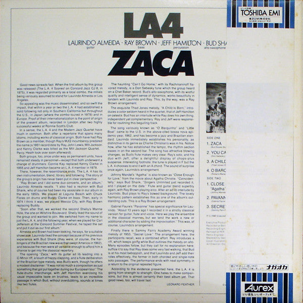 LA4 - Zaca (Vinyl, LP, Album)