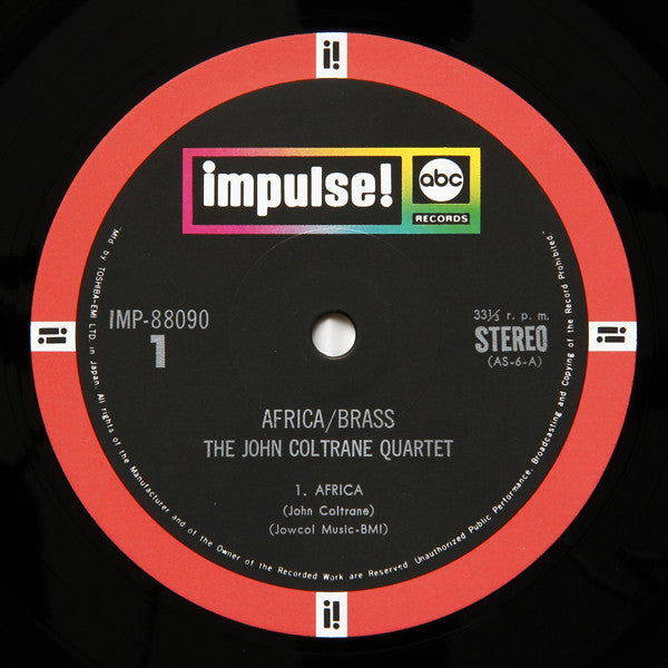 The John Coltrane Quartet - Africa / Brass (Vinyl, LP, Album, Reiss...