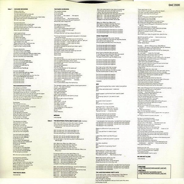 Frank Zappa - The Man From Utopia (Vinyl, LP, Album, Reissue, Remastered) Very Good (VG) / Good Plus (G+)