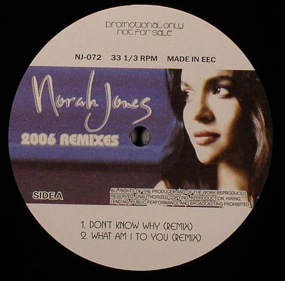 Norah Jones - Don't Know Why (Vinyl, 12", EP, Promo, 33 ⅓ RPM) Near Mint (NM or M-) / Generic