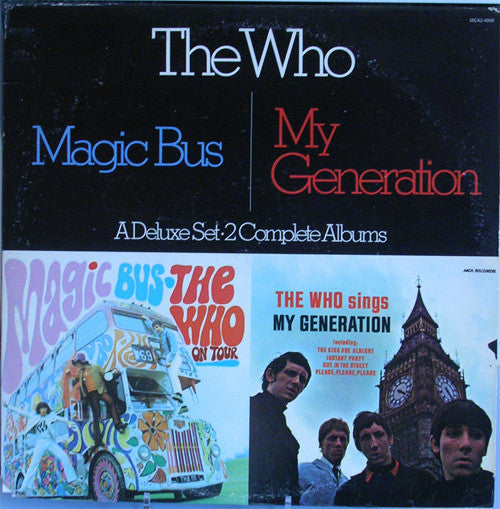 The Who - Magic Bus / My Generation (Vinyl, Vinyl, All Media, LP, Album, LP, Album, Compilation, Deluxe Edition) Very Good (VG) / Very Good (VG)