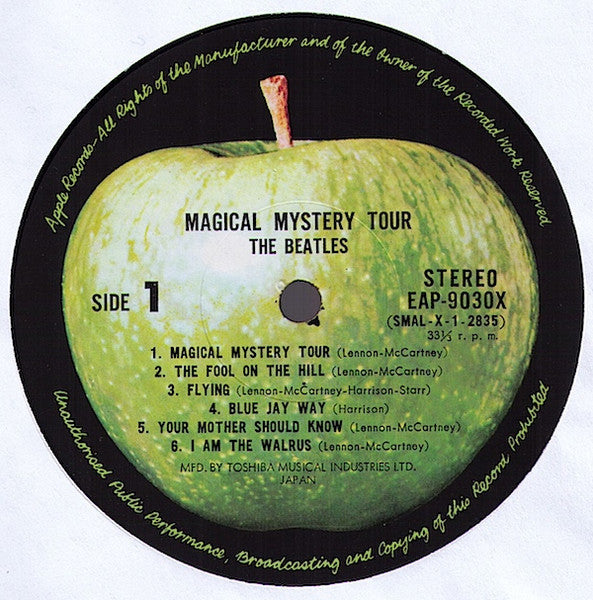 The Beatles - Magical Mystery Tour (Vinyl, LP, Compilation, Reissue, Stereo) Good Plus (G+) / Very Good (VG)