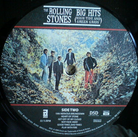 The Rolling Stones - Big Hits (High Tide And Green Grass) (Vinyl, LP, Compilation, Reissue, Remastered) Very Good Plus (VG+) / Very Good Plus (VG+)