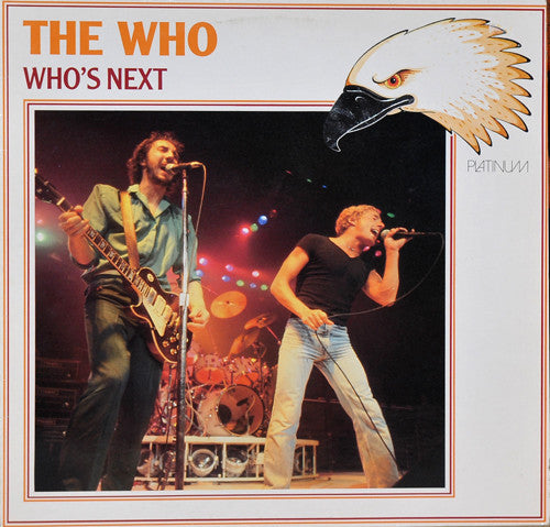 The Who - Who's Next (Vinyl, LP, Album, Reissue) Very Good Plus (VG+) / Very Good Plus (VG+)