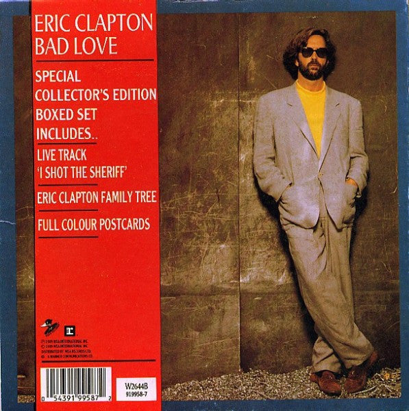 Eric Clapton - Bad Love (Vinyl, Box Set, 7", 45 RPM, Single, Special Edition) Mint (M) / Mint (M)