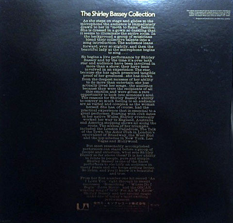 Shirley Bassey - The Shirley Bassey Collection (2xVinyl, LP, Compilation) Very Good Plus (VG+) / Very Good Plus (VG+)