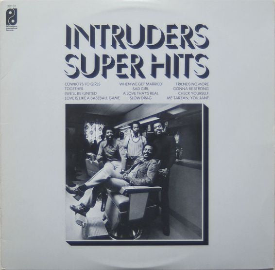 The Intruders - Super Hits (Vinyl, LP, Compilation, Reissue, Repress) Good Plus (G+) / Very Good (VG)