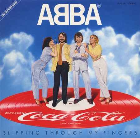 ABBA - Slipping Through My Fingers (Vinyl, 7", 45 RPM, Single Sided, Single, Picture Disc, Promo, Stereo) Very Good Plus (VG+) / Very Good (VG)