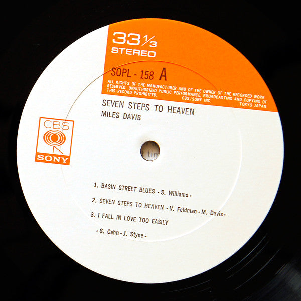 Miles Davis - Seven Steps To Heaven (Vinyl, LP, Album, Reissue)
