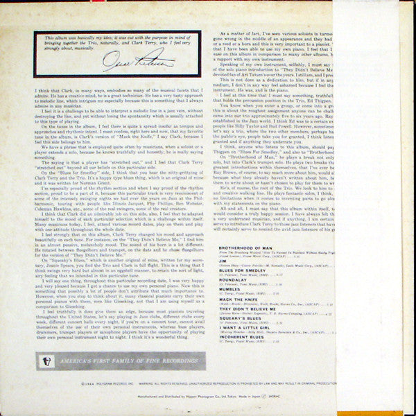 The Oscar Peterson Trio - Oscar Peterson Trio + One (Vinyl, LP, Alb...