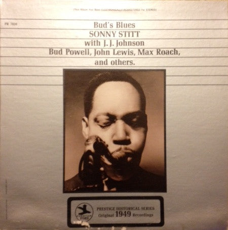 Sonny Stitt - Bud's Blues (Vinyl, LP, Album, Reissue, Remastered) Very Good Plus (VG+) / Very Good (VG)