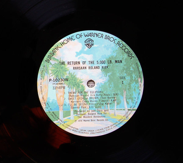 Roland Kirk - The Return Of The 5000 Lb. Man (Vinyl, LP, Album)