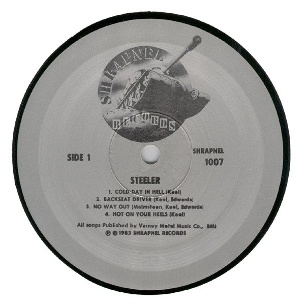 Steeler (2) - Steeler (Vinyl, LP, Album, Reissue) Near Mint (NM or M-) / Near Mint (NM or M-)
