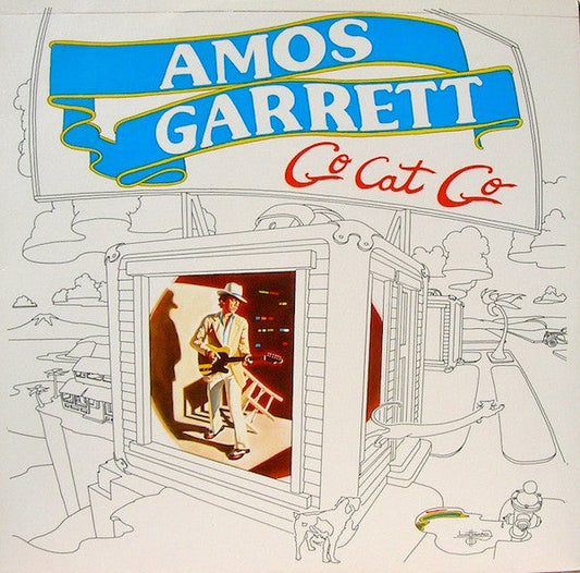 Amos Garrett - Go Cat Go (Vinyl, LP, Album) Very Good Plus (VG+) / Good Plus (G+)