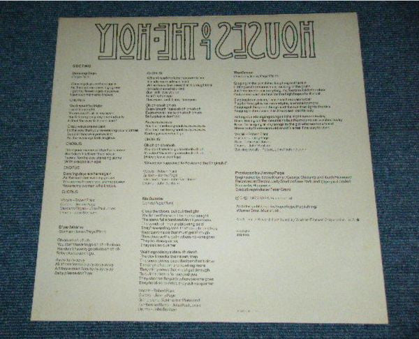 Led Zeppelin - Houses Of The Holy (Vinyl, LP, Album)