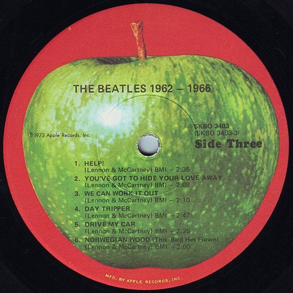 The Beatles - 1962-1966 (Vinyl, LP, Album, Compilation)