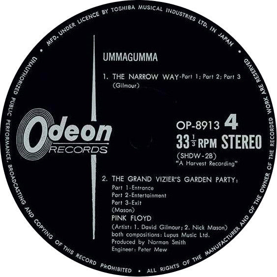 Pink Floyd - Ummagumma (Vinyl, LP, Album, Stereo)