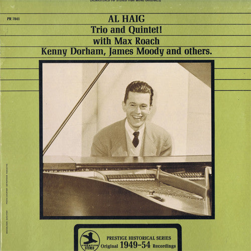 Al Haig - Trio And Quintet! (Vinyl, LP, Compilation, Remastered, Repress) Good Plus (G+) / Very Good (VG)