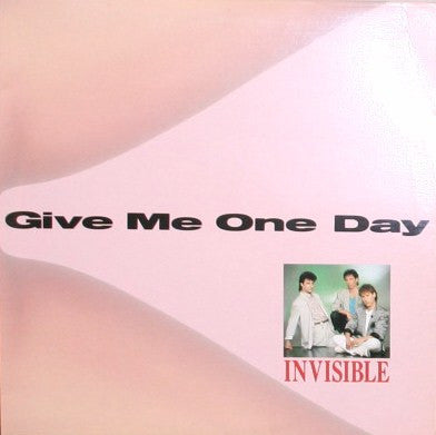 Invisible (7) - Give Me One Day (Vinyl, 12", 45 RPM, Maxi-Single) Very Good (VG) / Very Good (VG)