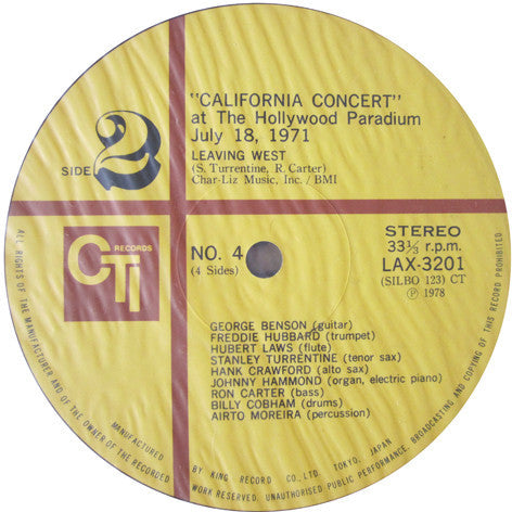 Various - California Concert - The Hollywood Palladium (Vinyl, LP, ...
