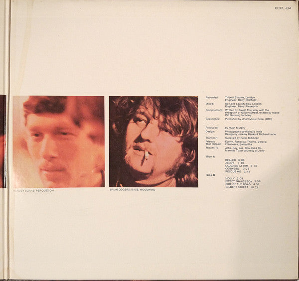 Sweet Thursday - Sweet Thursday (Vinyl, LP, Album, Stereo) Very Good (VG) / Very Good Plus (VG+)