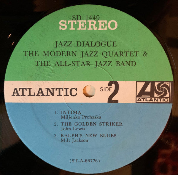 The Modern Jazz Quartet - Jazz Dialogue (Vinyl, LP, Album, Repress, Stereo) Good Plus (G+) / Good (G)