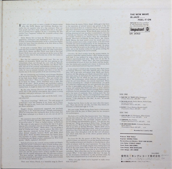 Shelly Manne - 2-3-4 = 2・3・4 (Vinyl, LP, Album, Reissue, Stereo) Very Good (VG) / Good (G)