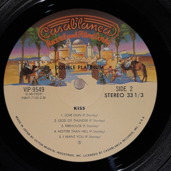 Kiss - Double Platinum (2xVinyl, LP, Compilation, Repress) Very Good (VG) / Very Good (VG)
