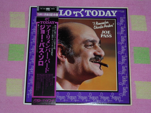 Joe Pass - I Remember Charlie Parker (Vinyl, LP, Album, Stereo) Very Good Plus (VG+) / Very Good Plus (VG+)