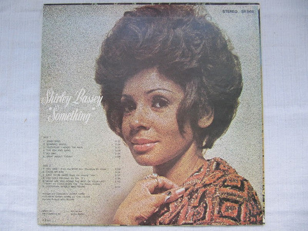 Shirley Bassey - Something (Vinyl, LP, Album) Very Good Plus (VG+) / Very Good (VG)