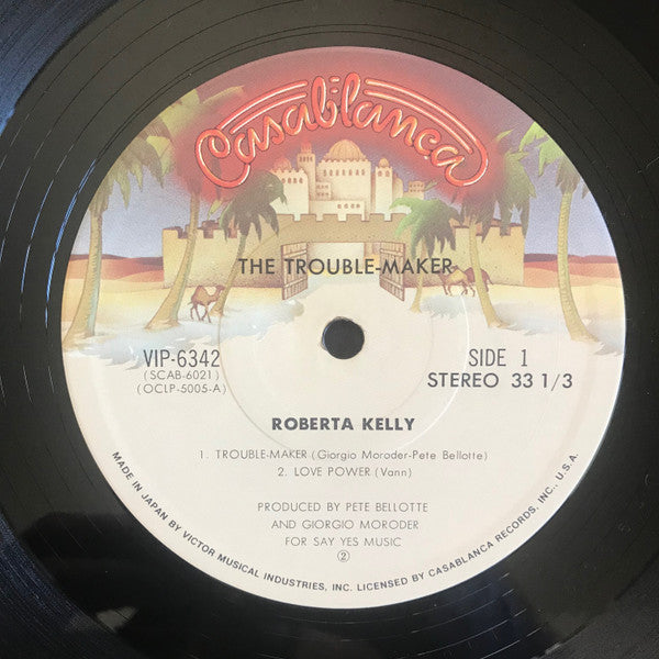 Roberta Kelly - Trouble Maker (Vinyl, LP, Album) Very Good Plus (VG+) / Very Good Plus (VG+)