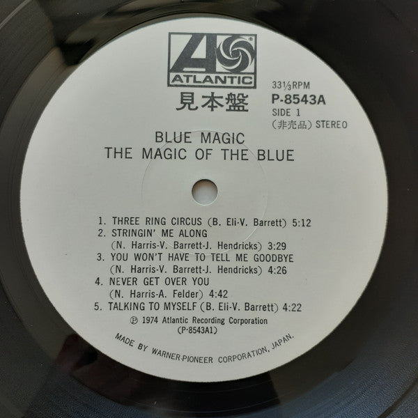 Blue Magic - The Magic Of The Blue (Vinyl, LP, Album, Promo) Very Good (VG) / Good (G)