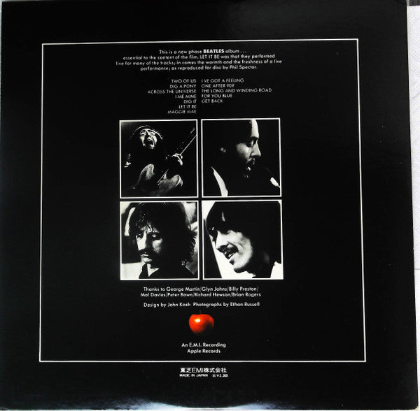 The Beatles - Let It Be = レット・イット・ビー (Vinyl, LP, Album, Reissue)