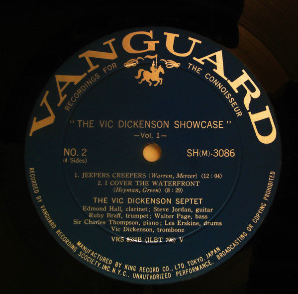 Vic Dickenson - The Vic Dickenson Showcase (2xVinyl, LP) Very Good (VG) / Generic