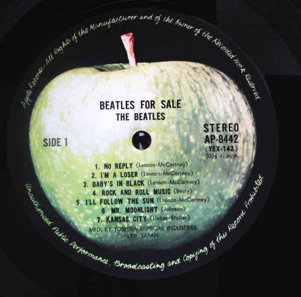 The Beatles - Beatles For Sale (Vinyl, LP, Album, Stereo)