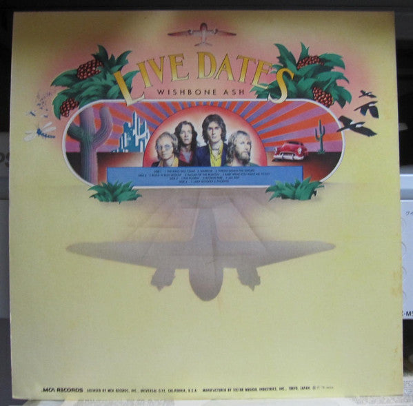 Wishbone Ash - Live Dates = ライブ・デイト (2xVinyl, LP, Reissue) Very Good (VG) / Very Good (VG)