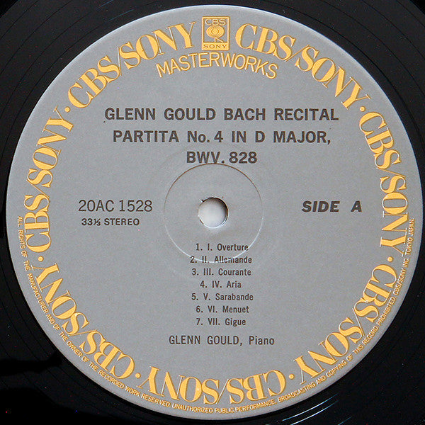 Johann Sebastian Bach - Bach Recital (Vinyl, LP, Compilation, Reissue)